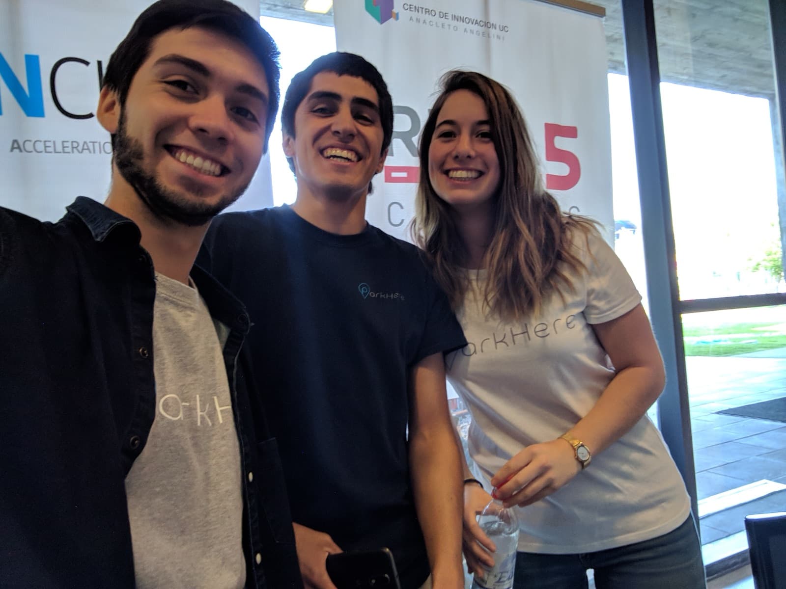 Part of the team at Centro de Innovación UC