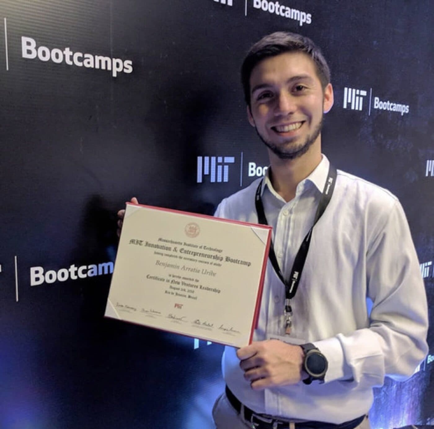 Graduation day: the Certificate in New Ventures Leadership from MIT. Rio de Janeiro, August 2018